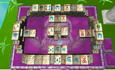 Mahjong Mysteries: Ancient Athena screenshot 2 for Nintendo 3DS