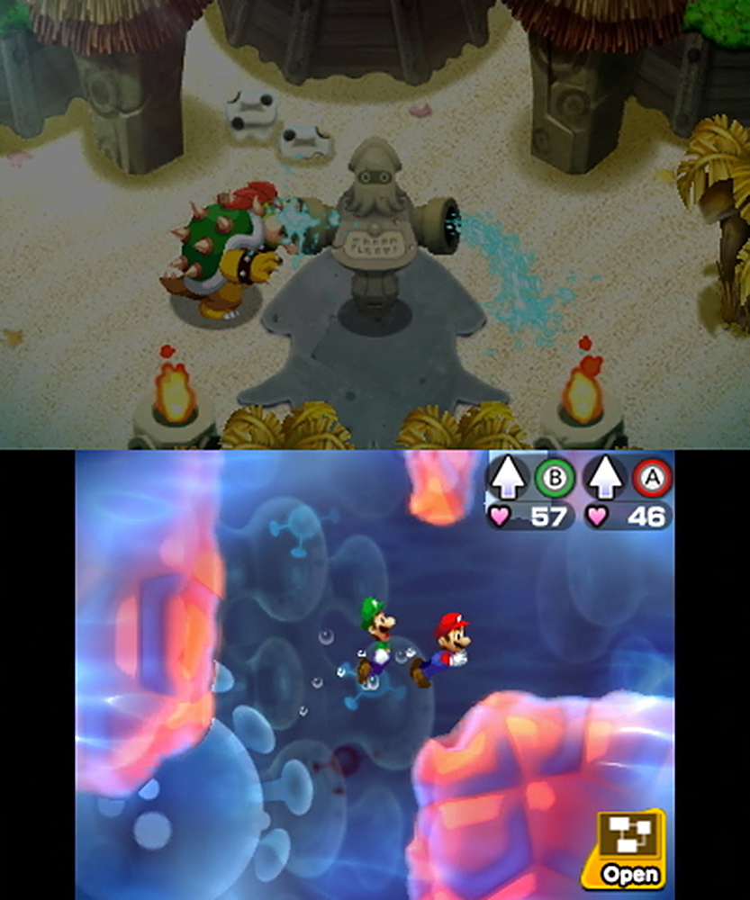 Mario & Luigi RPG 3 DX screenshot 2 for Nintendo 3DS