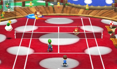 Mario Tennis Open screenshot 3 for Nintendo 3DS
