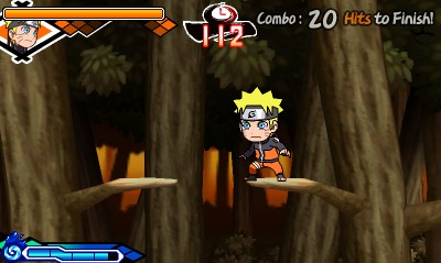 Naruto Powerful Shippuden screenshot 3 for Nintendo 3DS