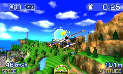 PilotWings Resort [Not for Resale] screenshot 3 for Nintendo 3DS