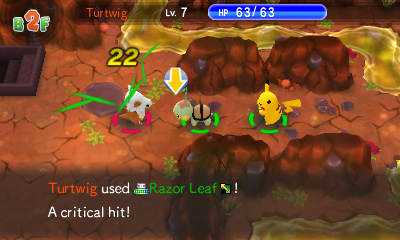 Pokemon Super Mystery Dungeon screenshot 3 for Nintendo 3DS