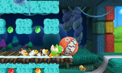 Poochy & Yoshi's Woolly World screenshot 3 for Nintendo 3DS