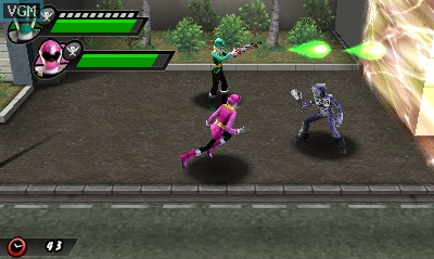 Power Rangers Super Megaforce screenshot 3 for Nintendo 3DS