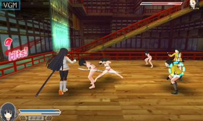 Senran Kagura 2: Deep Crimson screenshot 3 for Nintendo 3DS