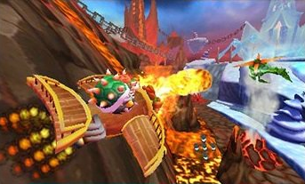 Skylanders Superchargers Racing screenshot 2 for Nintendo 3DS