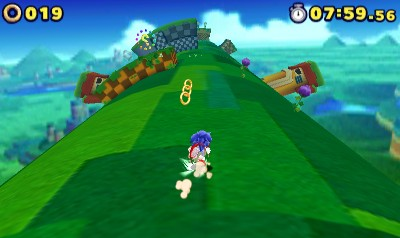 Sonic Lost World screenshot 3 for Nintendo 3DS