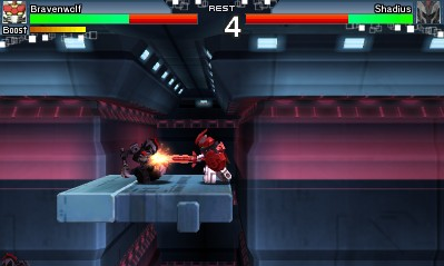 Tenkai Knights: Brave Battle screenshot 3 for Nintendo 3DS
