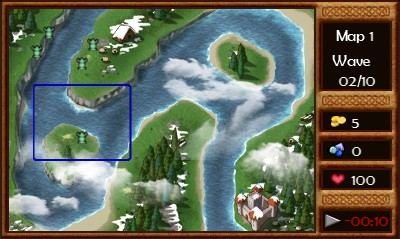 Viking Invasion 2 Tower Defense screenshot 3 for Nintendo 3DS