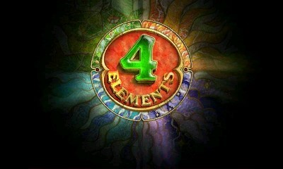 4 Elements title screen for Nintendo 3DS