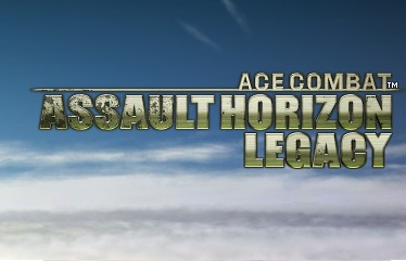 Ace Combat: Assault Horizon Legacy title screen for Nintendo 3DS