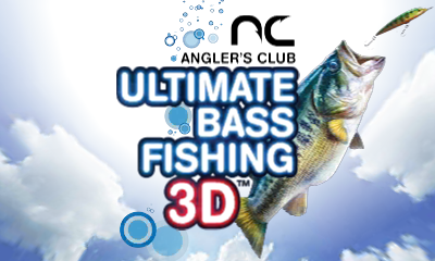 Angler's Club: Ultimate Bass Fishing 3D title screen for Nintendo 3DS