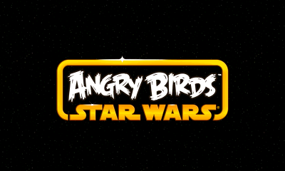 Angry Birds Star Wars title screen for Nintendo 3DS
