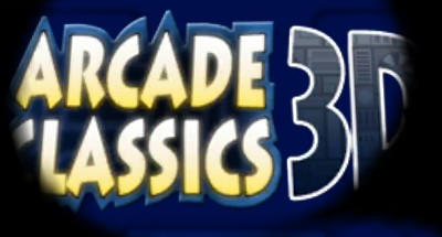 Arcade Classics 3D title screen for Nintendo 3DS