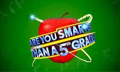 Are You Smarter Than A 5th Grader? title screen for Nintendo 3DS