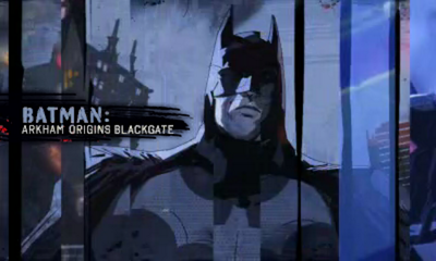 Batman Arkham Origins Blackgate title screen for Nintendo 3DS