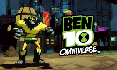 Ben 10: Omniverse title screen for Nintendo 3DS