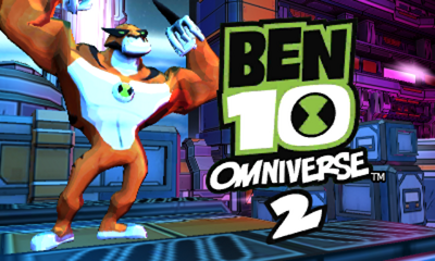 Ben 10: Omniverse 2 title screen for Nintendo 3DS