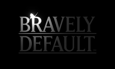 Bravely Default [Collector's Edition] title screen for Nintendo 3DS