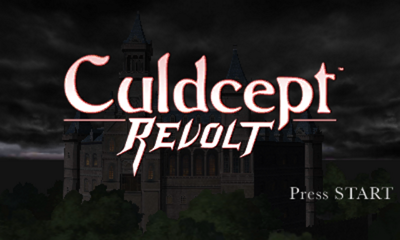 Culdcept Revolt title screen for Nintendo 3DS