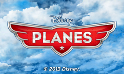 Disney Planes title screen for Nintendo 3DS
