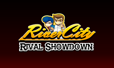 Downtown Nekketsu Monogatari SP title screen for Nintendo 3DS