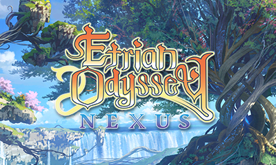 Etrian Odyssey Nexus title screen for Nintendo 3DS