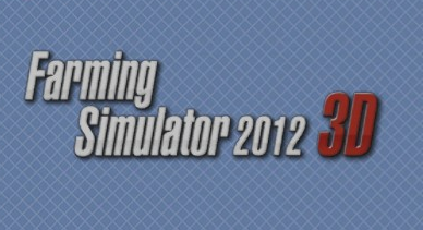 Farming Simulator 2012 3D title screen for Nintendo 3DS