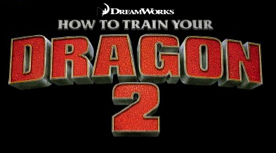 How to Train Your Dragon 2 title screen for Nintendo 3DS