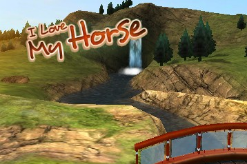 I Love My Horse title screen for Nintendo 3DS