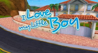 I Love My Little Boy title screen for Nintendo 3DS