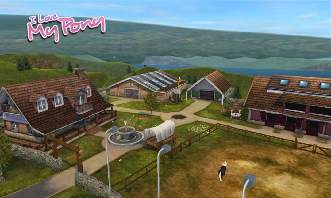 I Love my Pony title screen for Nintendo 3DS