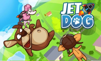 Jet Dog title screen for Nintendo 3DS