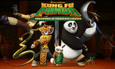 Kung Fu Panda: Showdown Of Legendary Legends title screen for Nintendo 3DS