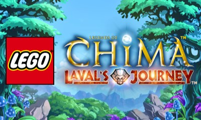 LEGO Legends of Chima: Laval's Journey title screen for Nintendo 3DS