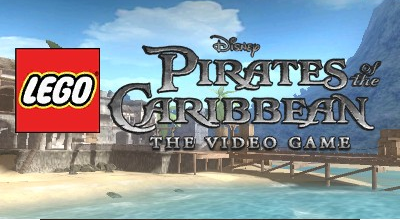 LEGO Pirates of the Caribbean: The Video Game title screen for Nintendo 3DS
