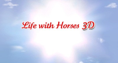 Life With Horses 3D title screen for Nintendo 3DS