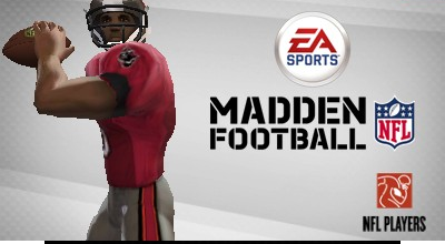 Madden NFL Football title screen for Nintendo 3DS