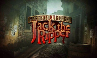 Mystery Murders: Jack the Ripper title screen for Nintendo 3DS