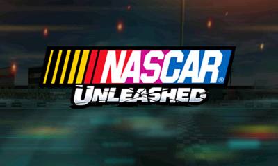 NASCAR Unleashed title screen for Nintendo 3DS