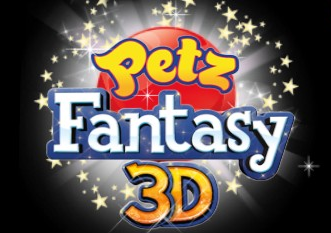 Petz Fantasy 3D title screen for Nintendo 3DS