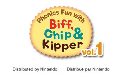 Phonics Fun with Biff, Chip & Kipper Vol 1 title screen for Nintendo 3DS