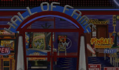 Pinball Hall Of Fame: The Williams Collection title screen for Nintendo 3DS