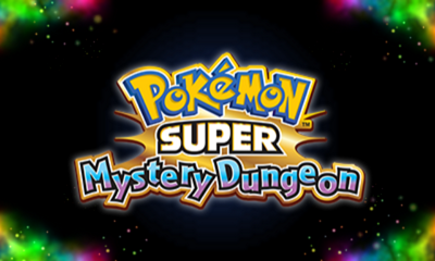 Pokemon Super Mystery Dungeon title screen for Nintendo 3DS