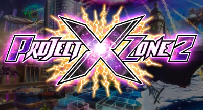 Project X Zone 2 title screen for Nintendo 3DS