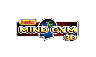 Puzzler Mind Gym 3D title screen for Nintendo 3DS