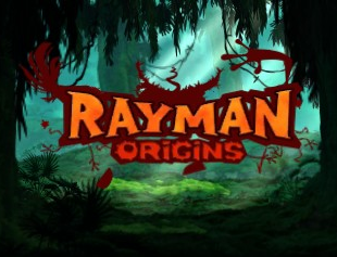 Rayman Origins title screen for Nintendo 3DS