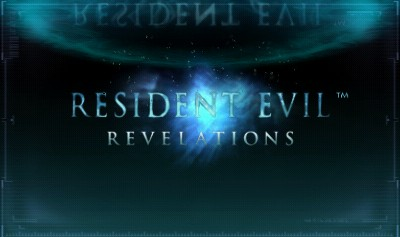 Resident Evil Revelations title screen for Nintendo 3DS