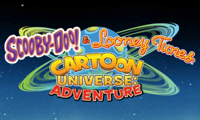 Scooby-Doo! & Looney Tunes Cartoon Universe Adventure title screen for Nintendo 3DS