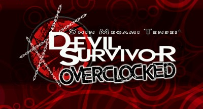 Shin Megami Tensei: Devil Survivor Overclocked title screen for Nintendo 3DS